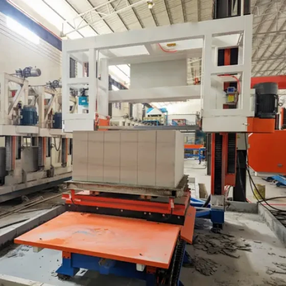 Uitrusting voor lichtgewicht bakstenen