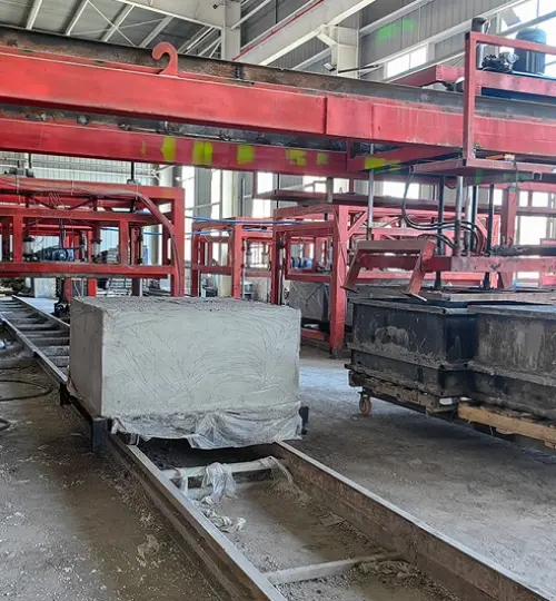 Henan klant nieuwe versterkte lichtgewicht partitie wallboard productielijn project