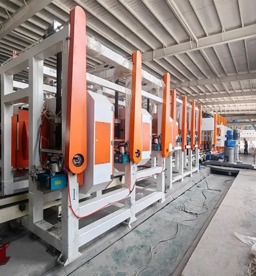 Binnen Mongolië Ordos klant dagelijkse productie van 300 kubieke meter van lichtgewicht blok productielijn project