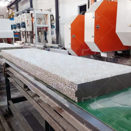 Op maat gemaakt klein formaat wand paneel productielijn project voor Guangdong Shaoguan klant