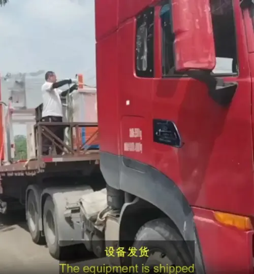 Zelfgeïsoleerd blokproductielijnproject voor klant Xinjiang Hotan