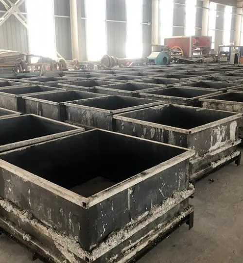 Sichuan klant vierkante mal doos blok productielijn snijden systeem upgrade project