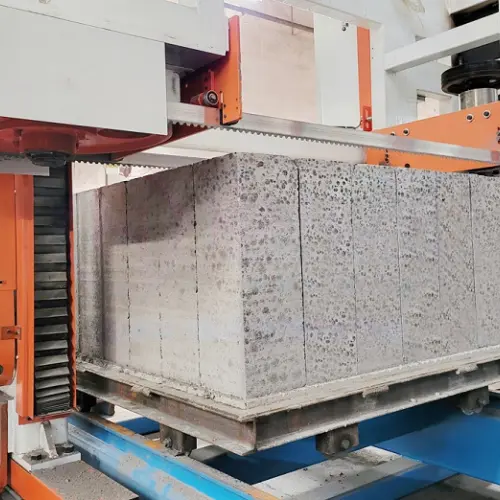 Zhejiang klant keramische blok productielijn snijden systeem technologie transformatie project