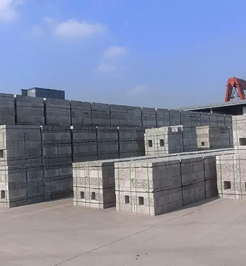 Project voor transformatie van de technologie van de productielijn voor zelfisolerende blokken op basis van woestijnzand