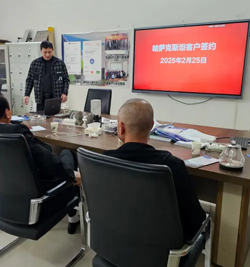 Upgradeproject voor geautomatiseerde blokproductielijn voor klant in Kazachstan